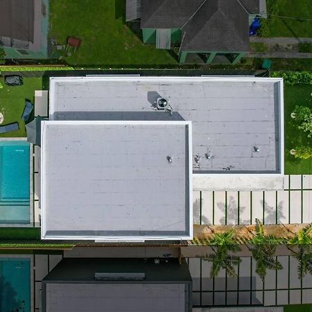 Design House -Heated Pool -Big Yard -Gated Parking Βίλα Μαϊάμι Εξωτερικό φωτογραφία