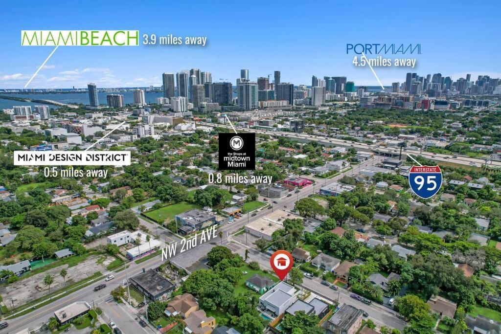 Design House -Heated Pool -Big Yard -Gated Parking Βίλα Μαϊάμι Εξωτερικό φωτογραφία
